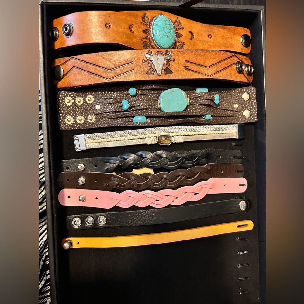 Leather Bracelet Collection